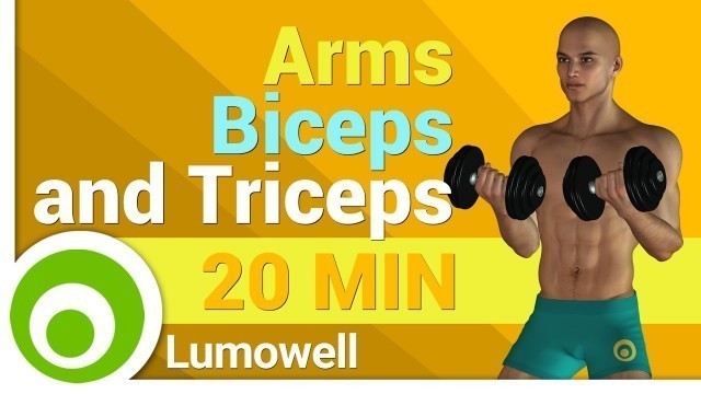 'Arm Workout at Home - Bicep and Tricep Exercises'