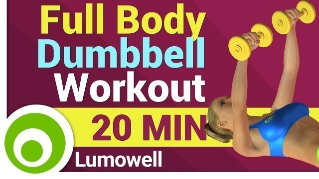 'Full Body Dumbbell Workout for Women'