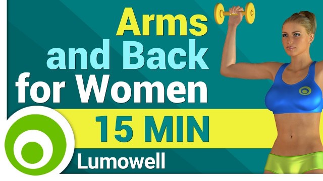 'Arm and Back Workout for Women'