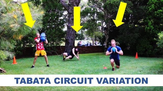 'Mixed TABATA Circuit Variation Workout Idea for Boot Camp and Groups | FITNESS EDUCATION ONLINE'