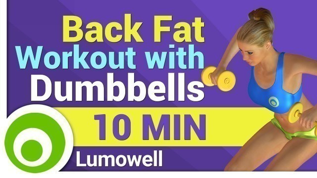 'Back Fat Workout for Women'