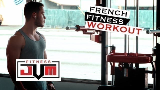 'Challenging French Press Fitness Workout'