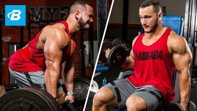 'High-Volume Back & Biceps Workout | Hunter Labrada'