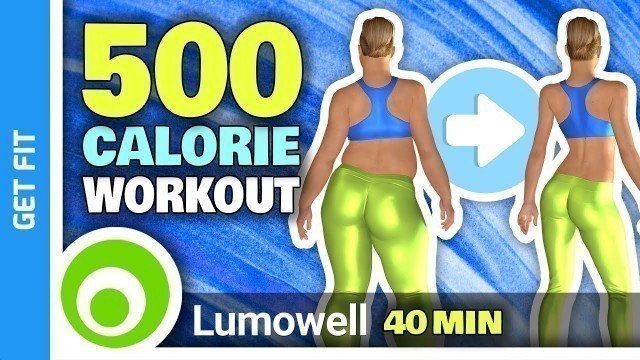 '40 Minute Full Body Toning Workout - Burn 500 Calories'