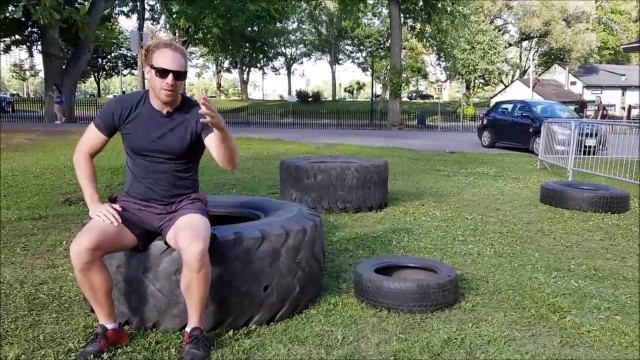 'HIIT Tyre Workout for Bootcamp | FITNESS EDUCATION ONLINE'