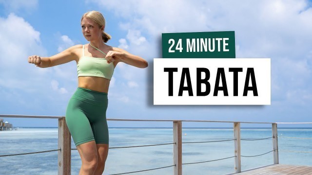 '24 MIN SUPER SWEATY TABATA HIIT Workout - No Equipment, Full Body Tabata Party with Tabata Songs'