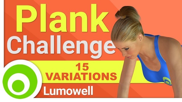 '15 Plank Variations Challenge Workout'
