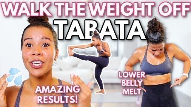'BEST Lower Abs & Booty INTENSE Fat Burning TABATA | Abs & Booty Workout Challenge'