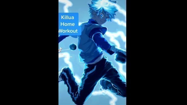'Killua Home Workout | Train like Killua from Hunter x Hunter | Full Body Workout Routine'