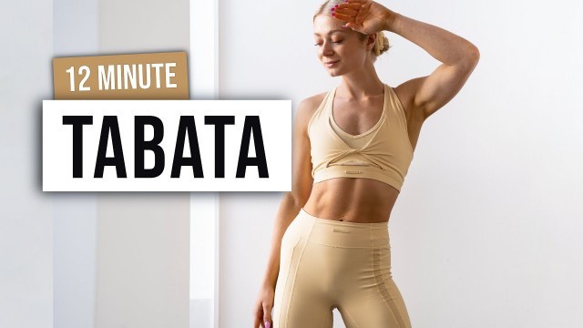 '12 MIN KILLER TABATA HIIT + ABS Workout - No Equipment Floor Exercises with Tabata Songs'