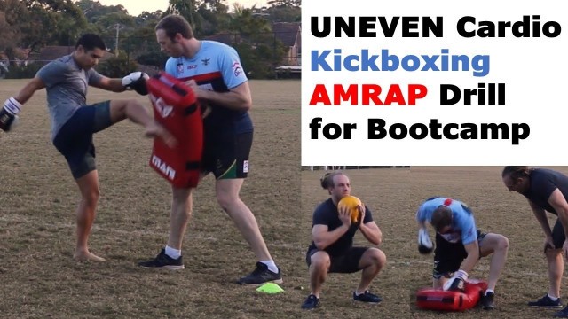 'AMRAP Cardio Kick Boxing Workout for Uneven Numbers | FITNESS EDUCATION ONLINE'