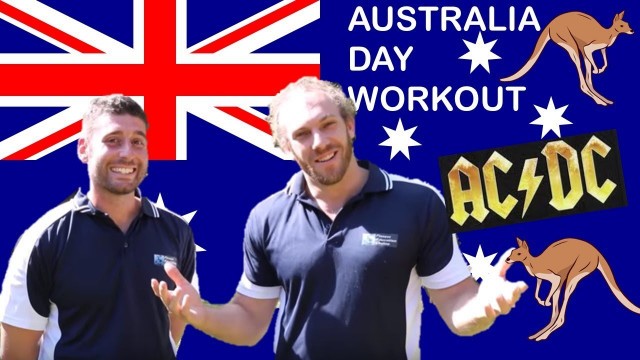'Themed workout Idea for Australia Day Musical Finishers | FITNESS EDUCATION ONLINE'