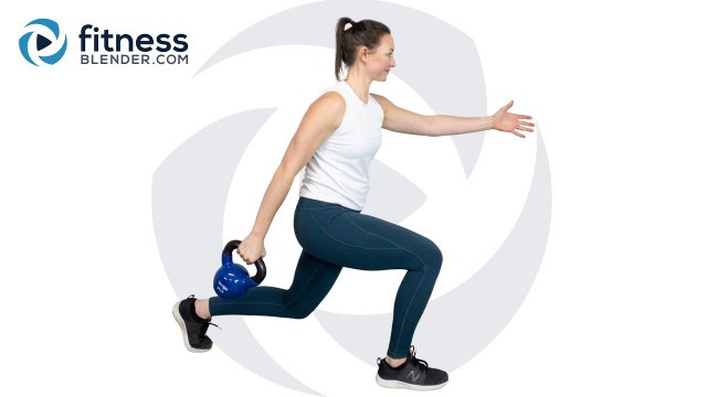 'Kettlebell Lower Body HIIT for Strength and Power'