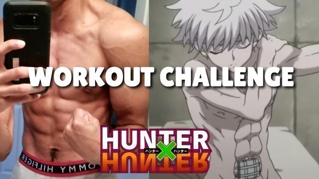 'Hunter X Hunter Workout Challenge is INSANE [ Gon & Killua Workout Routine ]'
