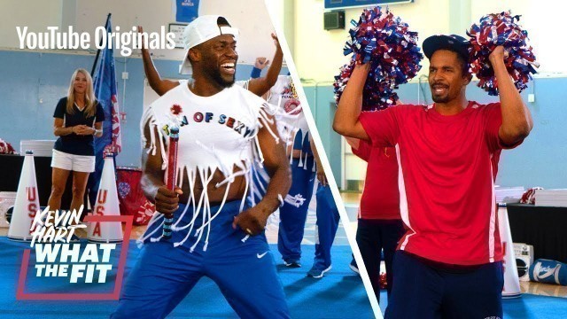 'Cheerleading with Damon Wayans Jr. and Kevin Hart'