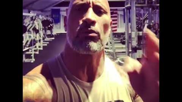 'The Rock send message to kevin hart'