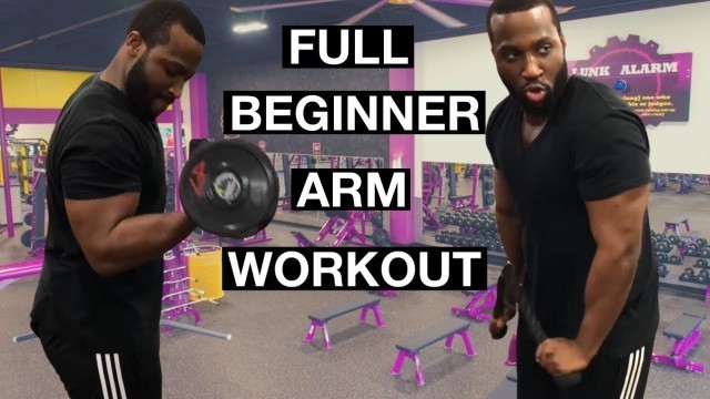 'Arm Workout For Beginners At Planet Fitness'