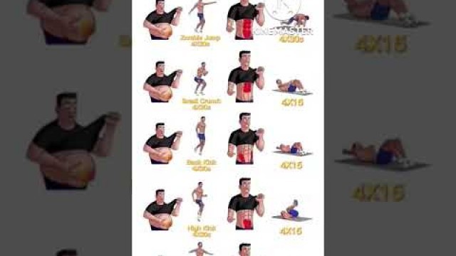 'Best abs workout video at home #fitness planet #short'