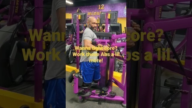 'afternoon ab workout at planet fitness'