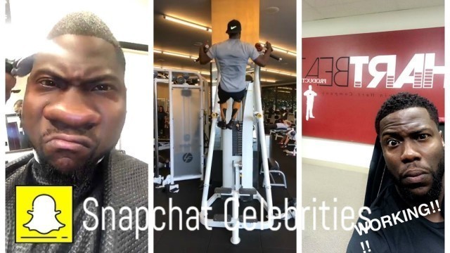 'Kevin Hart At The Gym |  Snapchat Videos | January 2nd 2017'