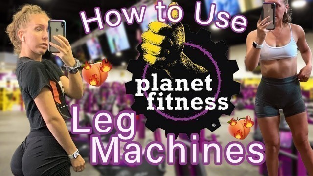 'USING ALL PLANET FITNESSES LEG MACHINES | Beginner Lower body machine overview'