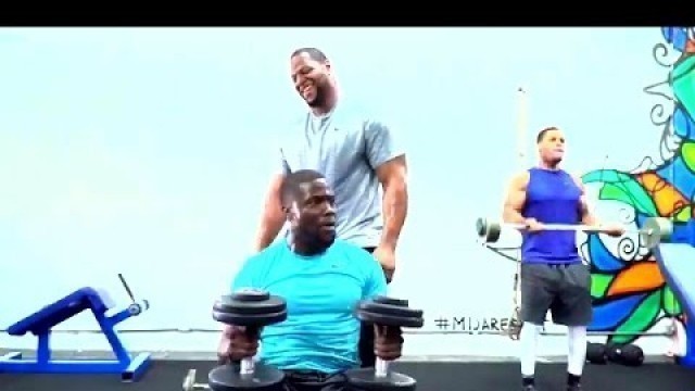 'Kevin Hart - Tune In! - Live Workout With Myself & Ndamukong Suh'