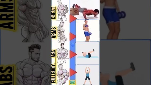 'BEST Workout For Chest,Abs,Arms At Home