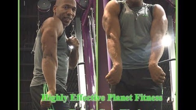 'Highly Effective Planet Fitness Pecs, Tris & Core Workout'