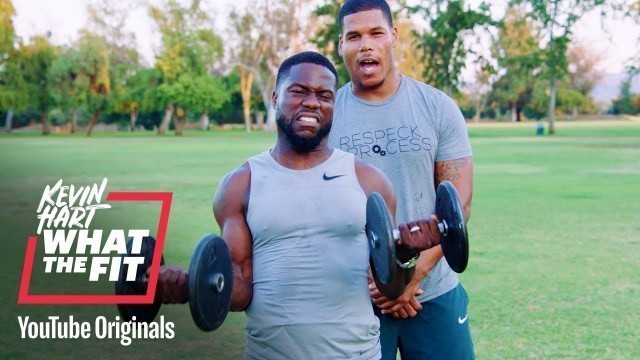 'Bulk up With the Boss | Kevin Hart: What The Fit | Laugh Out Loud Network'