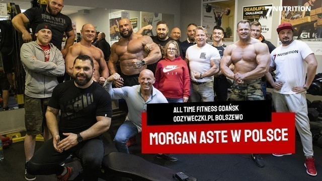 'Morgan Aste w Polsce #2 | Trening pleców ze strongmanami | All Time Fitness Gdańsk i Odzyweczki.pl'