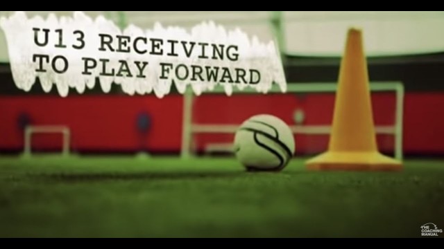 'Soccer Drills: Receiving To Play Forward (U13)'