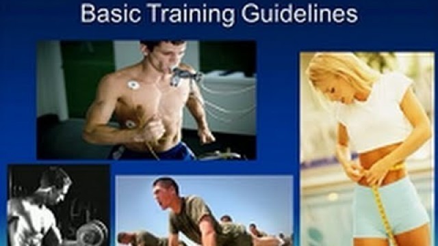 'Basic Training Guidelines Webinar By Conan Fitness'