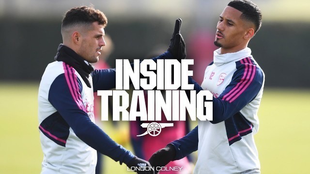 'INSIDE TRAINING | Gym work, drills, goals and more!'