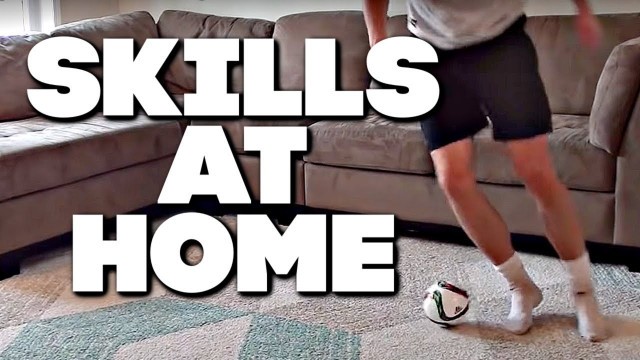 'FOOTBALL TRAINING at HOME for Kids | Soccer / Football practice drills you can do at home'