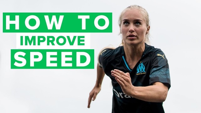 'HOW TO IMPROVE YOUR SPEED | Run faster with these 3 football training skills'