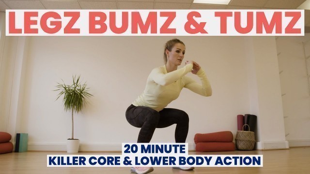 'Legs Bums & Tums | 20 Minute Workout with Zuzana @ Stillpoint Yoga Brixton'