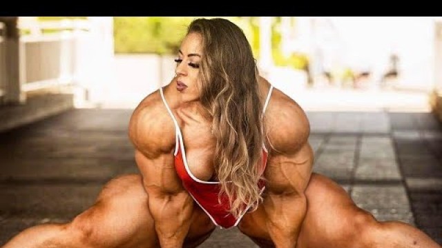 'JULIA VINS, BEAUTIFUL WOMAN BODYBUILDING / FITNESS MODEL, WORKOUT,'