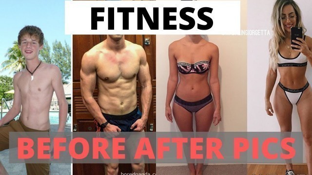 'Fitness body transformation before and after | Weight loss motivation compilation: fat to fit'