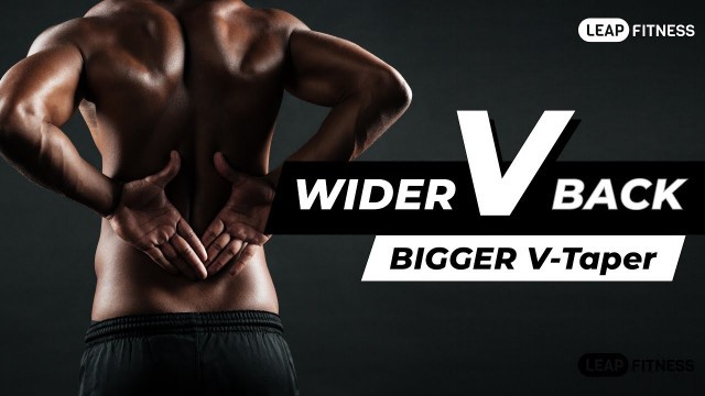 '5 Exercises to Get WIDER V BACK |BIGGER V-Taper Workout with Dumbbell'