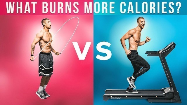 'What Burns More Calories: Jump Rope Vs. Treadmill!'