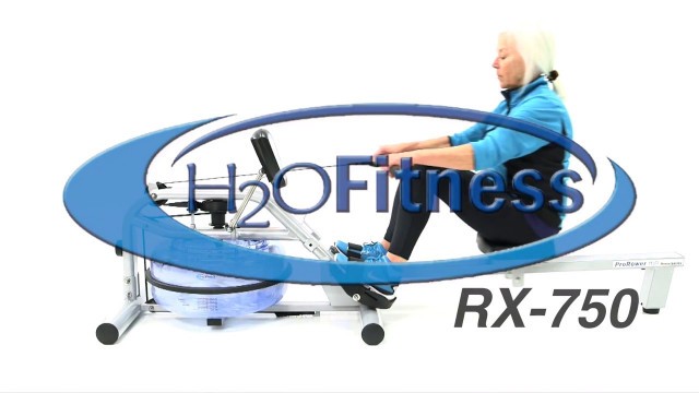 'ProRower  RX-750 Water Rower by H2O Fitness'