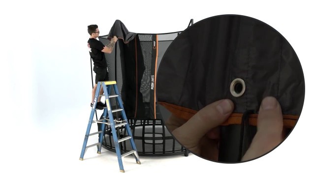 'Vuly Trampoline Shade Cover Installation - Fitness Deals Online'