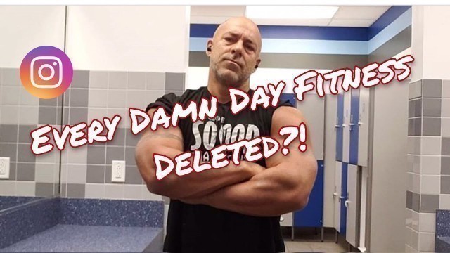 'Every Damn Day Fitness Cancelled by #HAES #Fatacceptance on Instagram? #eddf'