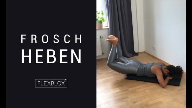 'Frosch Heben I Po Übung I Flexblox Fitness'