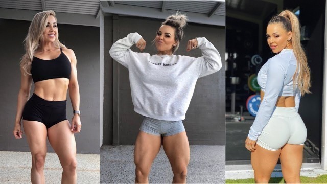 'Stephanie Sanzo Hardcore Leg workout compilation | Beast female fitness motivation |the fitness void'