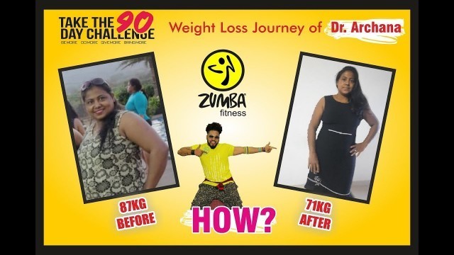 'WEIGHT LOSS JOURNEY | WITH ZUMBA FITNESS & HIIT | IN 90 DAYS CHALLENGE | KARAN GK- 9916208138'