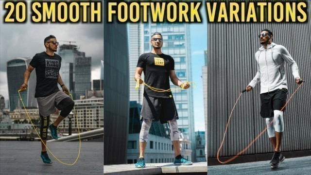 '20 SMOOTH JUMP ROPE VARIATIONS // PRO FOOTWORK GUIDE by Rush Athletics'