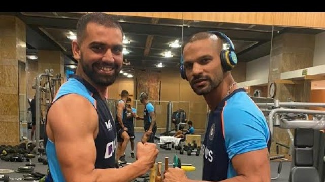 'Indian Cricket Team Players Latest Training Session For Srilanka Tour 