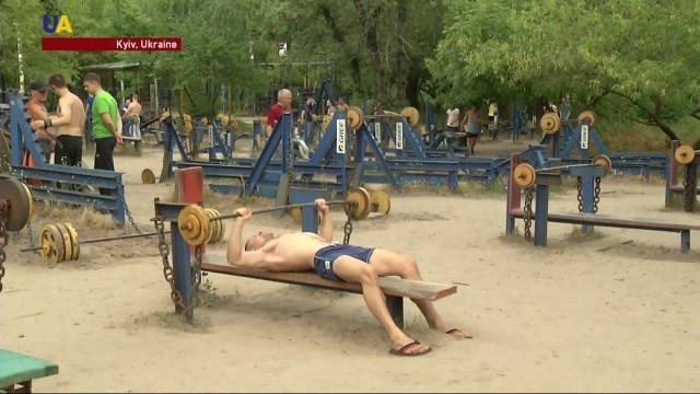 'Ukraine’s Very Own ‘Muscle Beach’: The World’s Toughest Gym?'