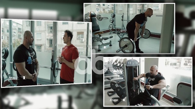 'Fitness - Stervitje klasike ne palester me Arber Xhemalin | ABC News Albania'